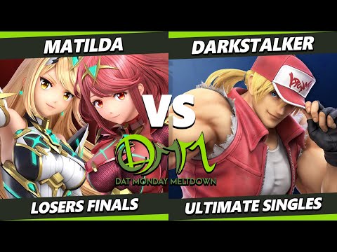DAT MM 269 Losers Finals - Matilda (Pyra Mythra) Vs. Darkstalker (Terry) Smash Ultimate - SSBU