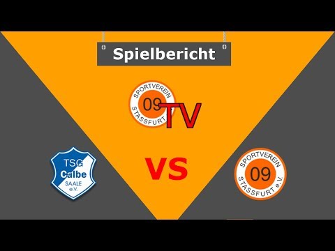 Spielbericht TSG Calbe - SV 09 Stassfurt