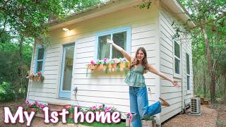 I built a Tiny Home at 19 & now I don't pay rent!