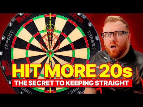 Hit MORE 20s in Darts | 5 Tips to STOP hitting 1s & 5s
