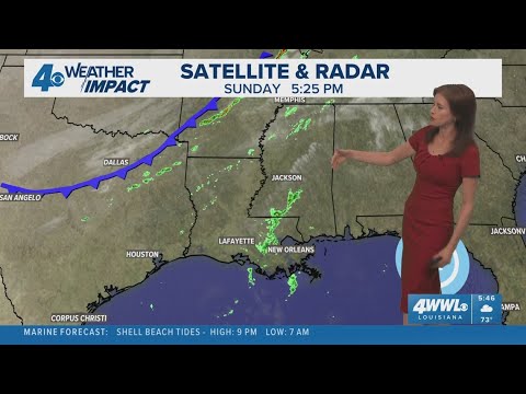 New Orleans Weather: Windy Monday as winter cold returns