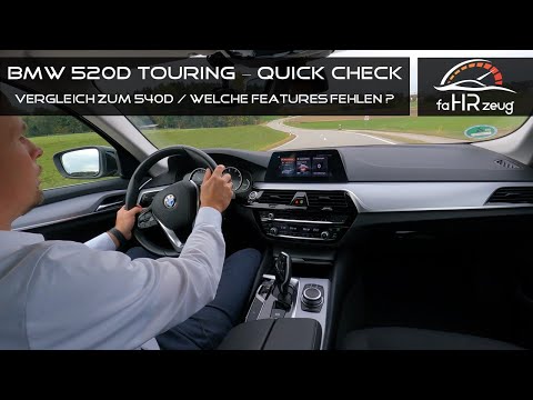 BMW 520d sdrive Touring quick check – How does the smallest diesel compare to the 540d?