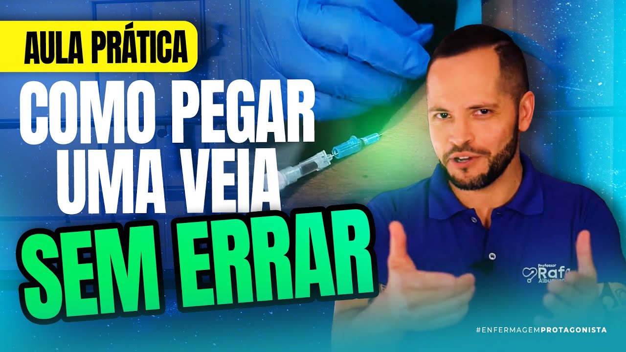Como puncionar uma veia | Passo a passo da Punção Venosa