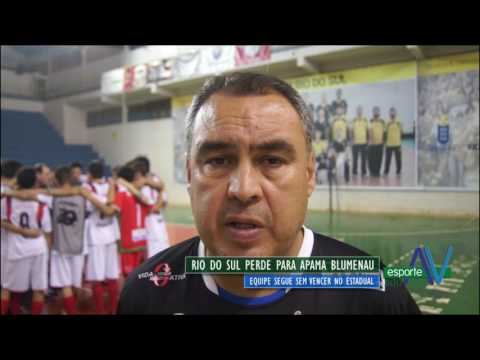 Geremias após a derrota de Rio do Sul no Estadual Sub-17