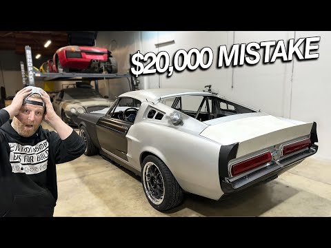 B IS FOR BUILD SEMA MUSTANG Build Part 4 - BIG MISTAKES WERE MADE