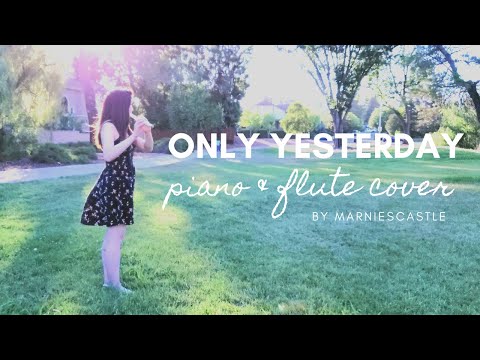 Only Yesterday Main Theme • Piano and Flute Cover