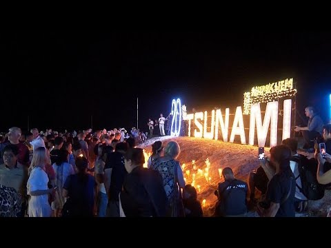 Candlelight vigil in Thailand on tsunami's 20th anniversary