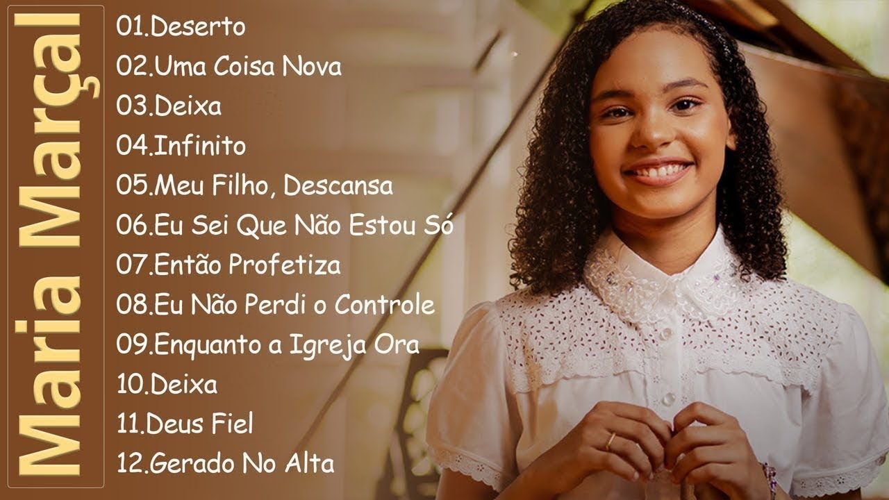 Maria Marçal: A Voz Mais Doce do Brasil - Top 10 Hinos Gospel Inspiradores de 2024 #gospelmusic