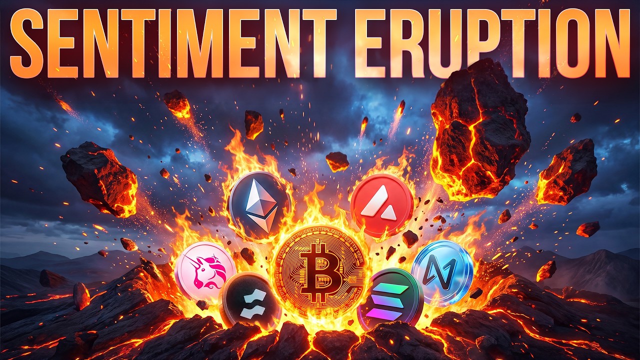 Sentiment Eruption!💥Crypto Market Update🔥