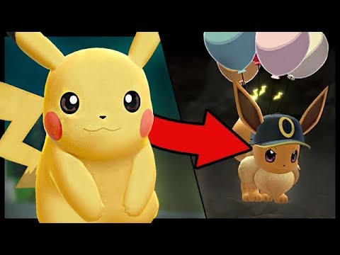 What Happens if you SWITCH Save Files in Pokemon Lets Go Pikachu And Eevee?