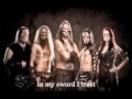 Ensiferum - In My Sword I Trust (Lyrics)