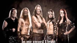 Ensiferum - In My Sword I Trust (Lyrics)