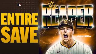 Mason Miller ESCAPES TROUBLE for the save! (Full, uncut inning) | MLB Highlights