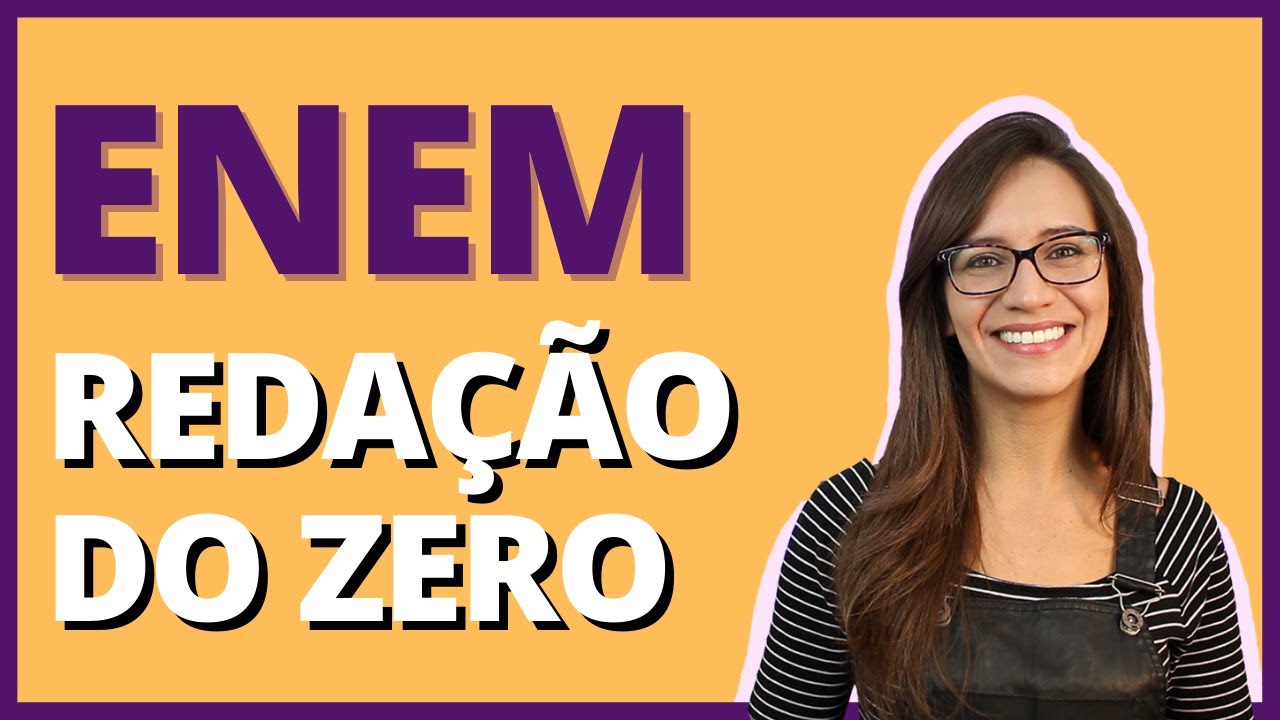 ENEM 2021 - REDAÇÃO DO ZERO: o MÍNIMO que você PRECISA SABER! | Português com Letícia
