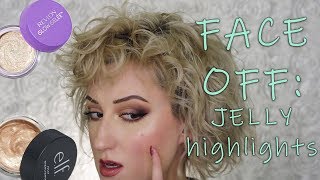 Jelly FACE OFF: Drugstore Highlighters | Revlon vs. ELF