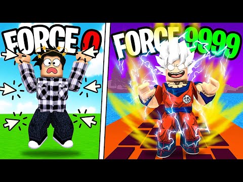 FRAPPER A PLUS DE 999,999,999 DE FORCE DANS ROBLOX ! (Anime Strong Race)