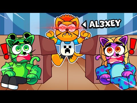 HIDE AND SEEK in Roblox, but we are CATS