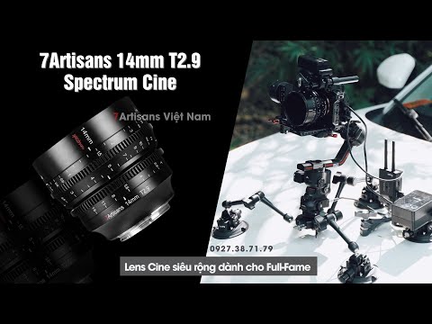 7Artisans Spectrum Cinema Lenses for Full-Frame 14mm T2.9