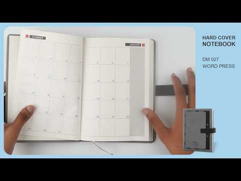 Custom A5 Notebook DM-027