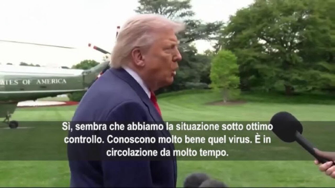 Trump su Hantavirus: Situazione sotto controllo, ottime persone lo stanno studiando