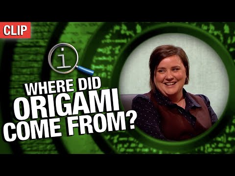 Where Did Origami Come From? | QI
