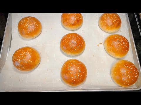Brioche Hamburger Buns Recipe