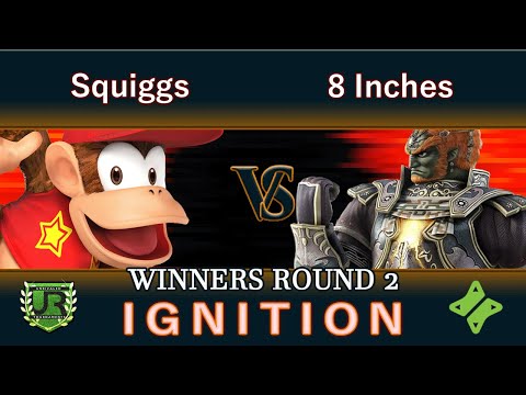 Ignition #105 WINNERS ROUND 2 - Squiggs (Diddy Kong) vs 8 Inches (Ganondorf)