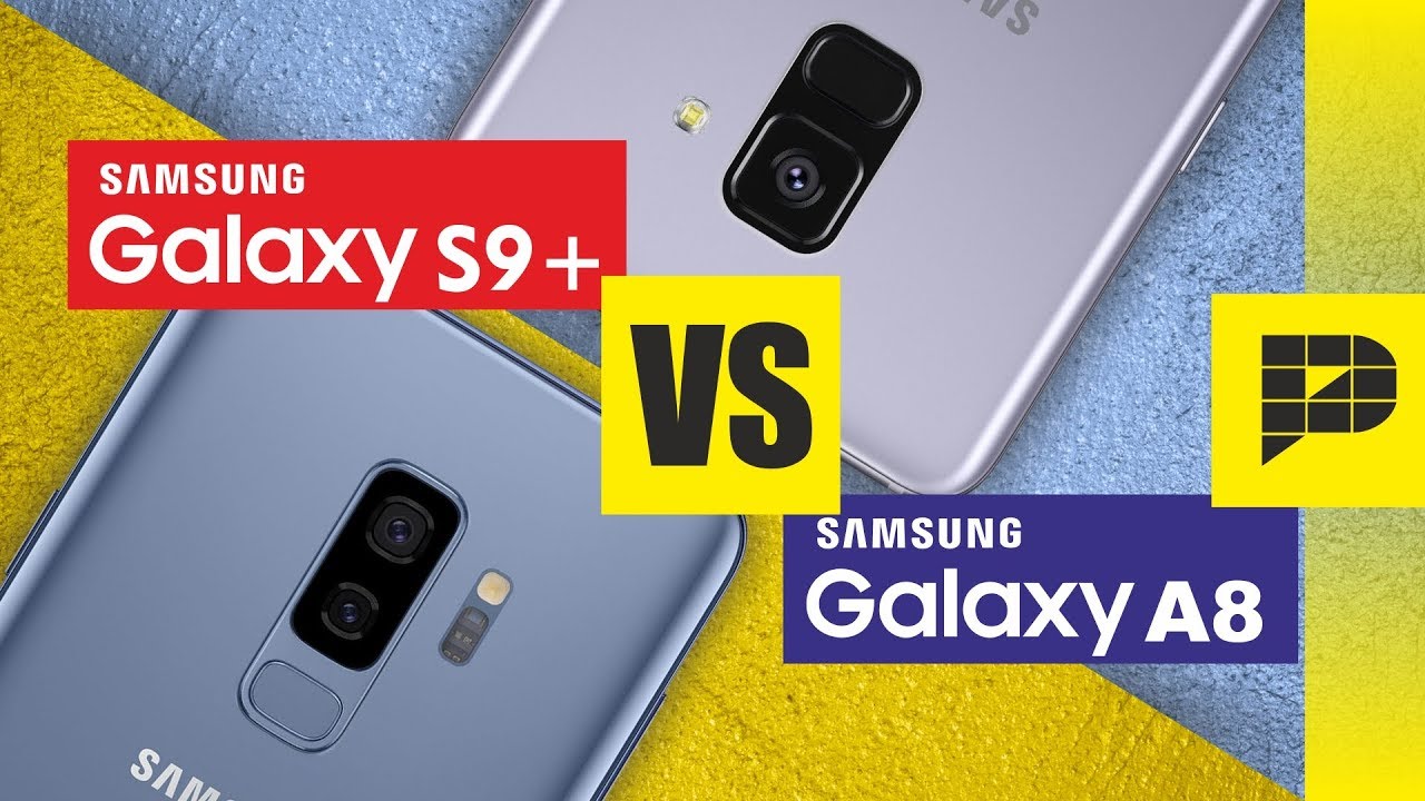 Galaxy S9+ VS Galaxy A8 2018 - Low light camera
