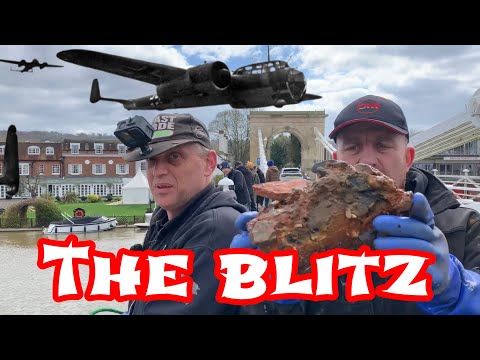 THE BLITZ WWII Evidence of the Nazi Bombing Found Magnet Fishing #263