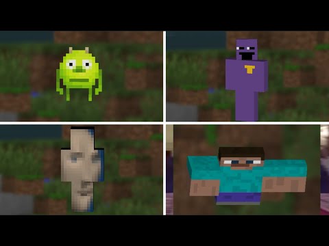 Skins of MEMES and CURSEDAS for Minecraft PE and BE