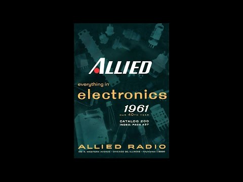 1961 Allied Radio - Everything Electronics Catalog #200