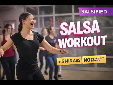20-Min Salsa Workout | Full Dance Combo + 5 Min Strength Training | Salsified by Camille