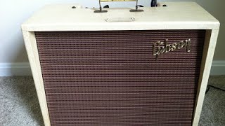 Video thumbnail for 1959 Gibson GA-8 Gibsonette 110 Amp DEMO by The Guitologist