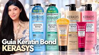 🇰🇷 GUIA KERASYS KERATIN BOND: Silky Moisture, Volume, Deep Repair e mais!