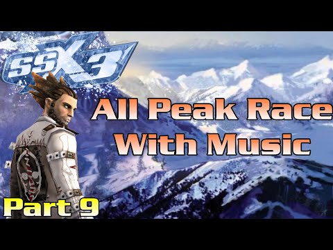 SSX 3 - All Peak Race With Music | Psymon Stark