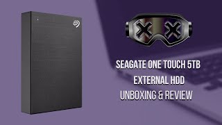Seagate One Touch 5TB External HDD Unboxing & Review
