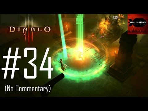 Diablo 3 - Story Playthrough Part 34 (No commentary, Witch Doctor, MP 10, Act 3, Chapter 3)