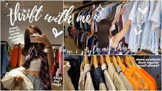 THRIFT WITH ME (malaysia) + how i style my thrifted clothes 🌟 | 2nd street, okgo, jalan-jalan japan