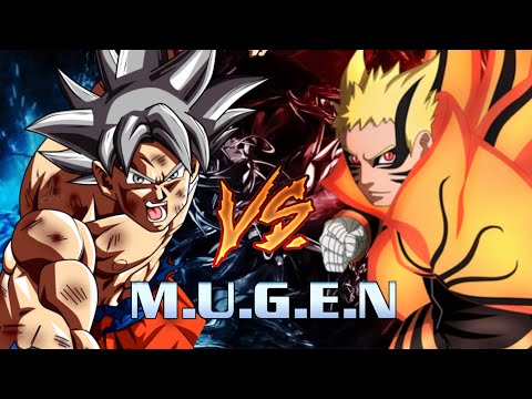 Ultra Instinct Goku vs Baryon Mode Naruto (Dragon Ball Super vs Naruto/Boruto) Mugen