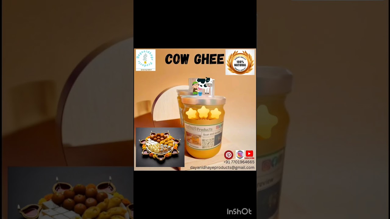 Premium Dayanidhaye Bilona Shudh Cow Desi Ghee