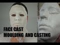 How To Make A FACECAST Moulding And Casting NO ALGINATE