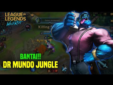 DR MUNDO ROAMING JUNGLE! - League of Legends: Wild Rift