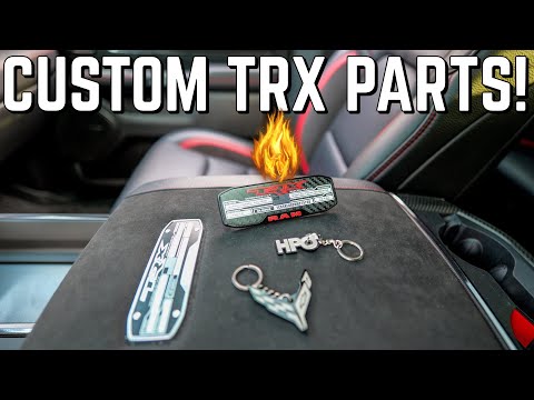 Make YOUR RAM Stand Out! RAM 1500 TRX Custom Badges and Parts!