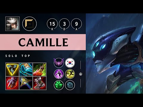 Camille Top vs Jax - KR Master Patch 25.17