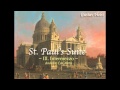 St. Paul's Suite — Gustav Holst