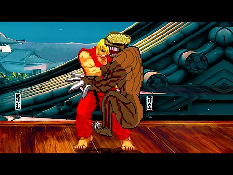 SHIN KEN vs LICKER (Resident Evil) - Must See Amazing ULTIMATE Fights!