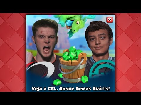 Clash Royale DANDO GEMAS GRAÌTIS no YouTube