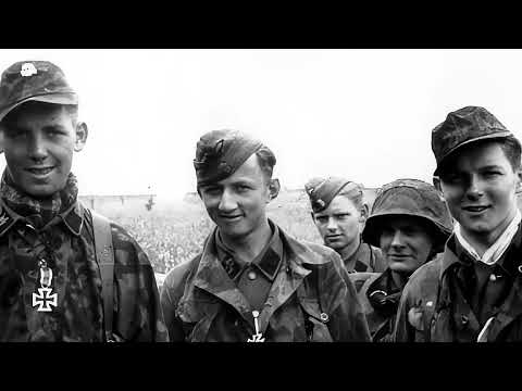 Der Zweite Weltkrieg Schlacht um Europa-Die Schlacht um Caen / KI verbessert