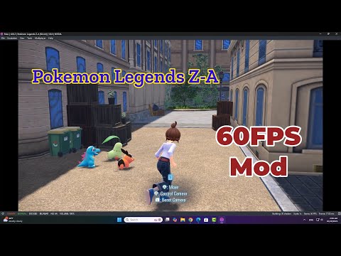 Pokemon Legends Z-A | 60FPS Mod | Eden Emulator