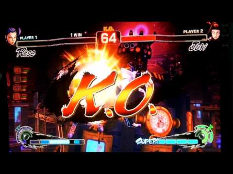 SSF4 Casuals 3 Evilryu8(Rose) vs Kazurk7(Juri)